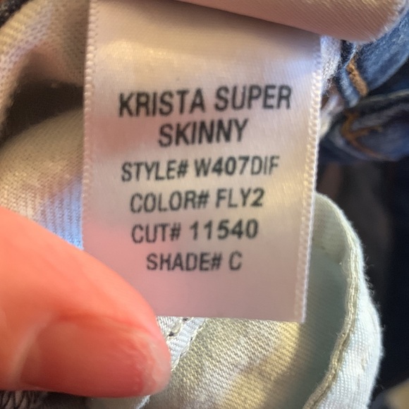 Hudson Krista Super Skinny Jeans - Picture 9 of 9